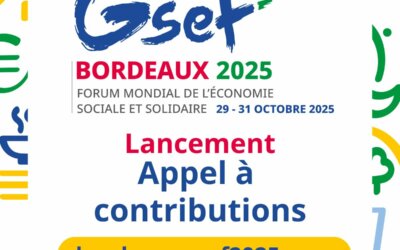 Forum Mondial de l’ESS (GSEF) – lancement de l’appel à contribution